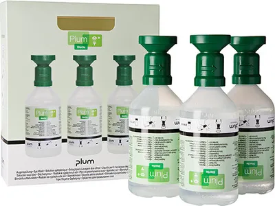 Produktbild von Plum mobilger Augenspülkarton 3 x 500ml Flaschen | Packung (1500 ml)
