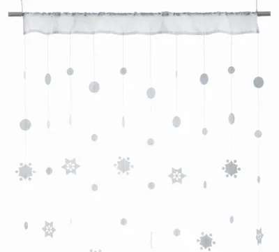 Produktbild von Vorhang SNOWFALL weiß 90x250cm