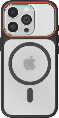 Obrázok produktu pre Avizar, puzdro na iPhone 14 Pro z dvoch materiálov, kompatibilné s MagSafe, čierne