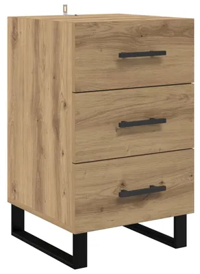 Produktbild von Nachttisch Artisan-Eiche 40 x 40 x 66 cm Holzwerkstoff