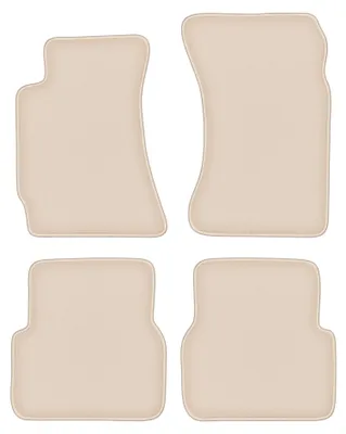 Produktbild von Velours-Fußmatten für Subaru Forester II 2002-2008 (SUV) – 4-tlg, Beige, passgenau – Wielganizator FORTUNA