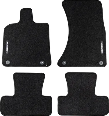 Immagine prodotto di Tappetini Velours per Audi Q5 I 2008-2016 Tappetini auto in moquette nero 4 pz