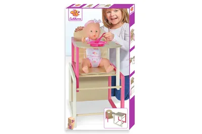 Produktbild von Eichhorn Puppenhochstuhl mit Tisch