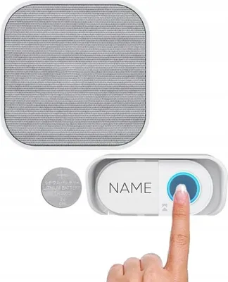 Immagine prodotto di ORNO | Campanello Wireless OR-DB-KA-171/W - Bianco - 36 Melodie - IP55 - Design Elegante