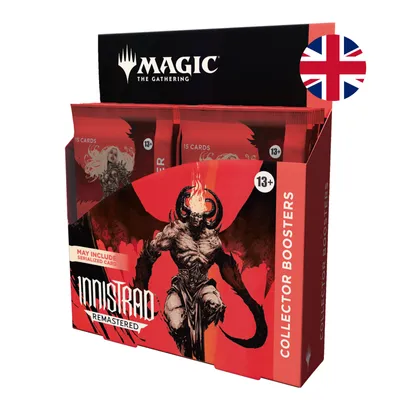 Produktbild von Magic: The Gathering Innistrad Remastered Collector Booster Display (12 Packs) Englisch