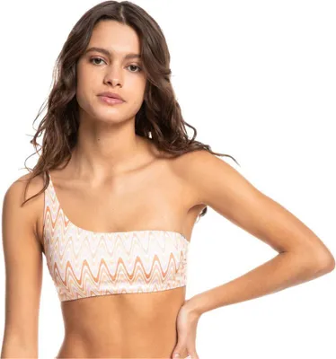 Produktbild von Quiksilver Classic One Shoulder Aop Bikinioberteil Weiß XL Frau Weiß XL