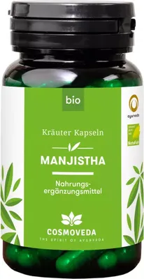 Produktbild von Cosmoveda - Manjistha Kapseln - 80 Stück