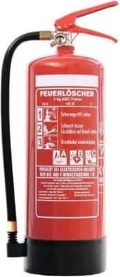 Produktbild von Firestore 6kg ABC-Pulver-Dauerdruck-Feuerlöscher