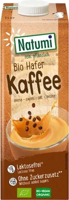 Produktbild von Natumi Hafer- und Kaffeegetränk ohne Zuckerzusatz  1 L