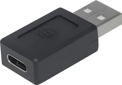 Produktbild von MANHATTAN USB 2.0 Typ C Adapter Typ C-Buchse auf A-Stecker