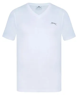 Produktbild von Slazenger - T-Shirt für Herren, Baumwolle GT22231 (XXL) (Weiß)