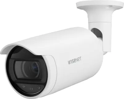 Productafbeelding van Hanwha AN-OL6082R, IP-beveiligingscamera, geschikt voor binnen- en buitengebruik, bekabeld, ondersteunt vereenvoudigd Chinees, Tsjechisch, Duits, Nederlands, Engels, Spaans, ..., 120 dB, voor montage aan plafond of muur