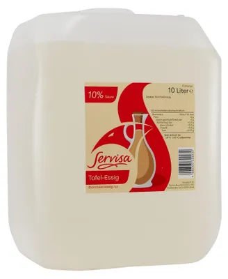 Produktbild von Servisa Tafel-Essig Hell 10% Säure 10L