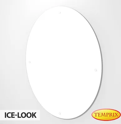 Produktbild von Wärmeschutz aus Glas | Hitzeschutz Ice Look Falun 1200 x 800 x 6 mm | Wandhitzeschutz Funkenschutz Glas Möbelschutz Wandschutz