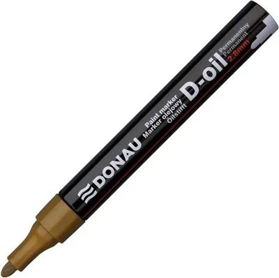 Produktbild von Popisovač lakový 2,8 mm Donau D-OIL zlatý