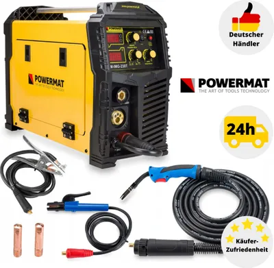 Produktbild von MIG MAG Schweißgerät Inverter Lift WIG (TIG) E-Hand MMA Fülldraht IGBT 230A LCD