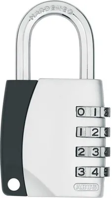 Produktbild von Vorhängeschloss ABUS 155/40, Stahlbügel, Dreistelliger Zahlencode, Personalisierbar