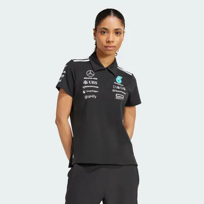 Zdjęcie produktu dla Koszulka polo damska adidas Mercedes-AMG Petronas Formula One Team, kolor czarny