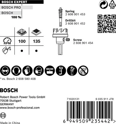 Produktbild von EXPERT Construction Material Lochsäge, 19x60 mm