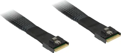 Immagine prodotto di Inter Tech 88885639 Inter-Tech Kabel SFF 8654-8x - SFF 8654-8x 0,75m