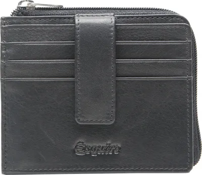 Produktbild von Esquire Leder Kartenetui Oslo Nappa Card Holder Black schwarz
