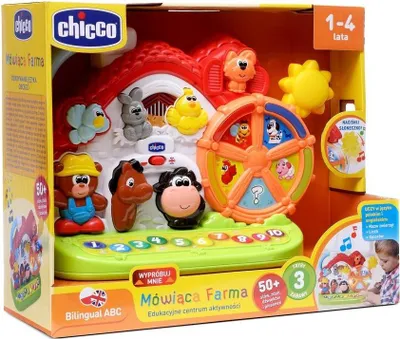 Produktbild von Chicco Zweisprachige Interaktive Lernfarm Spielzeug