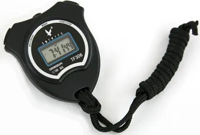 Produktbild von Powershot Stoppuhr Schwarz Schwarz One Size