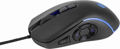 Produktbild von Gembird USB Gaming Maus RX500 - 10 Tasten RGB Präzisionsmaus