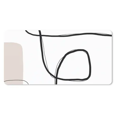 Produktbild von MuchoWow® Mauspad Mousepad Abstrakt - Pastell - Minimalismus 60x30 cm - Mousepads - Maus Mat - Pad - Mausunterlage - Nachhaltig