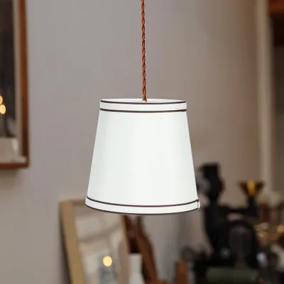 Image de Abat-jour de lustre en tissu pour suspension murale Abat-jour pour suspension murale Abat-jour pour lustre en tissu pour suspension murale Abat-jour pour lustre en tissu Beige