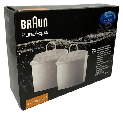 Produktbild von 3 Braun PureAqua Wasserfilter BRSC006 ersetzt KWF2