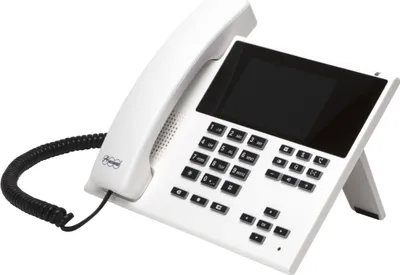 Produktbild von Auerswald COMfortel D-400 - VoIP-Telefon mit Rufnummernanzeige/Anklopffunktion - dreiweg Anruffunktion - SIP, RTP, SRTP