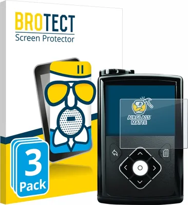 Produktbild von 3x BROTECT Entspiegelungs Schutzglas für Medtronic Minimed 780G/ 770G/ 670G/ 640G/ 630G Schutzfolie Panzer Folie Glas Display Schutz matt