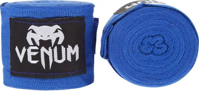 Produktbild von Venum EU- -0430-Blue, Elastische Boxbandagen, 2,49 m (98"), Blau, Baumwolle