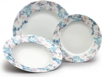 Image de Thun 1794 Rose, set d'assiettes, rosettes