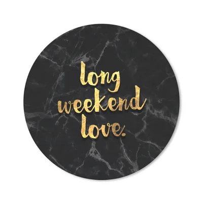 Produktbild von MuchoWow® Mauspad Mousepad Zitate - Liebe - Gold - Marmor 30x30 cm - Mousepads - Maus Mat - Pad - Mausunterlage - Tischunterlage - Schreibtischmatten
