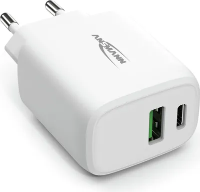 Produktbild von ANSMANN USB Ladegerät 20 W mit Power Delivery & Quick Charge 3.0 weiß
