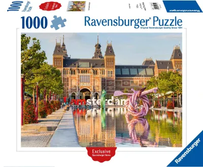 Immagine prodotto di Ravensburger Puzzle Rijksmuseum 1000 Teile Amsterdam