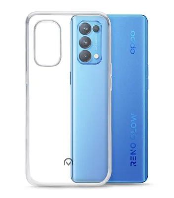 Zdjęcie produktu dla Mobilize Gelly – przezroczyste etui do OPPO Reno 5 Pro 5G – elastyczna tylna obudowa z TPU – przezroczyste