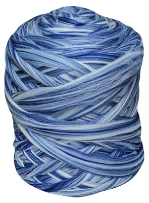 1m Filzwolle mehrfarbig Märchenwolle Merino Nassfilzen Trockenfilzen 109 blue tone