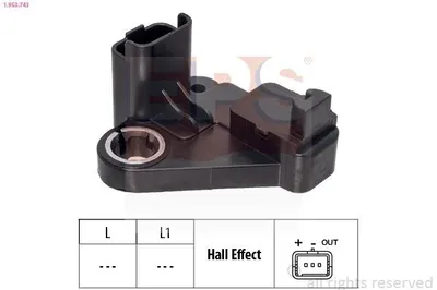 Produktbild von EPS 1.953.743 Kurbelwellensensor Impulsgeber für FORD Fiesta Mk6 Schrägheck (JA8, JR8)