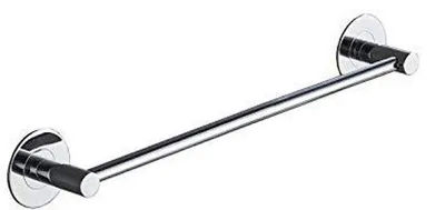 Produktbild von Unyqoos® Selbstklebende Handtuchstange 40 cm – Edelstahl, Chrom, Montage ohne Bohren für Bad & Küche