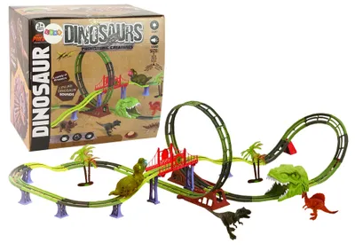Obrázok produktu pre Špirálový vlak Dinosaurus Zvukové svetelné príslušenstvo