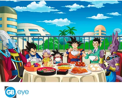 Produktbild von DRAGON BALL SUPER - Poster Maxi 91cmx51cm - Feast