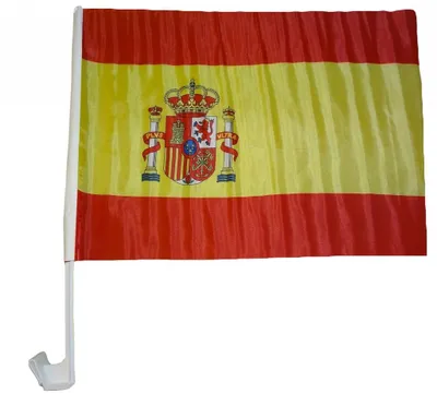 Produktbild von Autoflagge Spanien 30 x 40 cm Auto Flagge Fahne Autofahne Fensterflagge Fanfahne