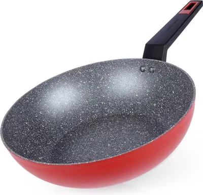 Obrázek produktu pro Pětivrstvý wok s nepřilnavým granitovým povlakem