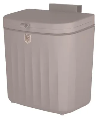 Obrázok produktu pre Odpadkový kôš Berlingerhaus BH-8888 závesný 7 l Taupe Collection