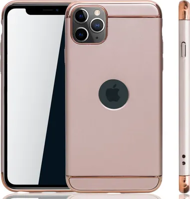 Produktbild von Apple iPhone 11 Pro Handy Hülle Schutz Case Bumper Hard Cover Pink
