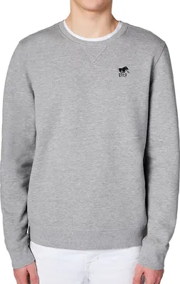 Produktbild von Polo Sylt Basic Sweatshirt Mit Label-Stickerei, Aus weichem Baumwollmix , Sportives Essential grau L