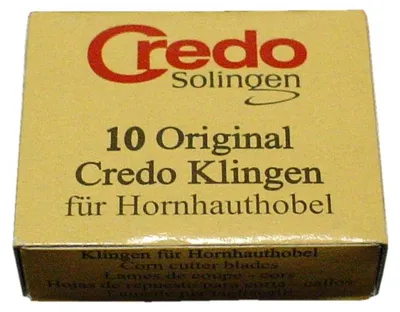 Produktbild von CREDO Ersatzklingen zum Credo Hornhauthobel 4744 10 St